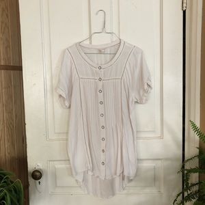 Forever 21 Long Button Down Tunic